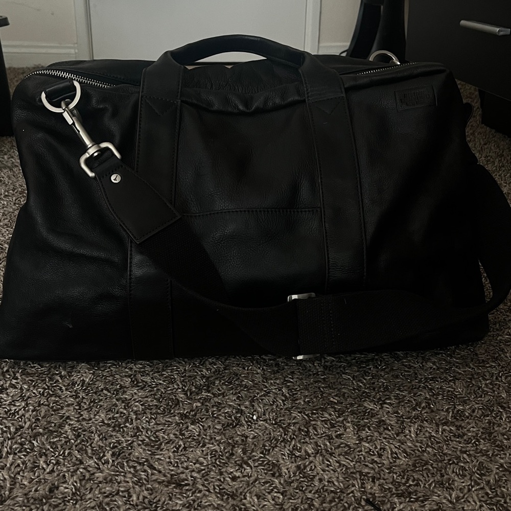 Jack Spade real leather wayne duffle bag
